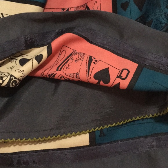 Anthropologie Skirts Anthropologie Pinochle Poker Playing Cards